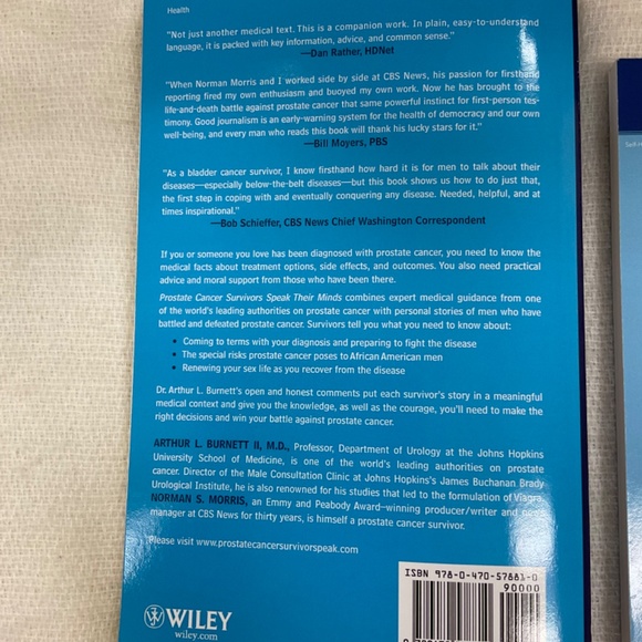 2 Books Prostate Cancer - Paperback - Picture 3 of 4